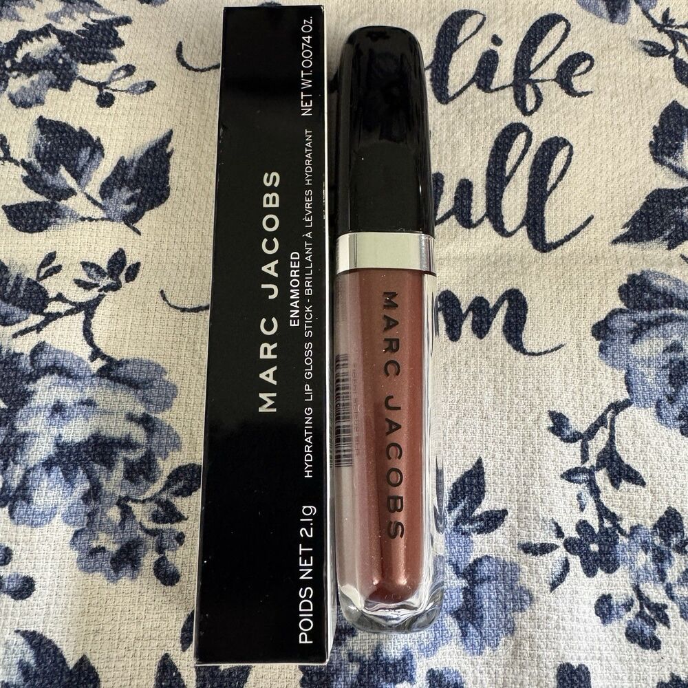 Marc Jacobs Enamored Hydrating Lip Gloss Stick - 550 Black Cherry Baby - NIB